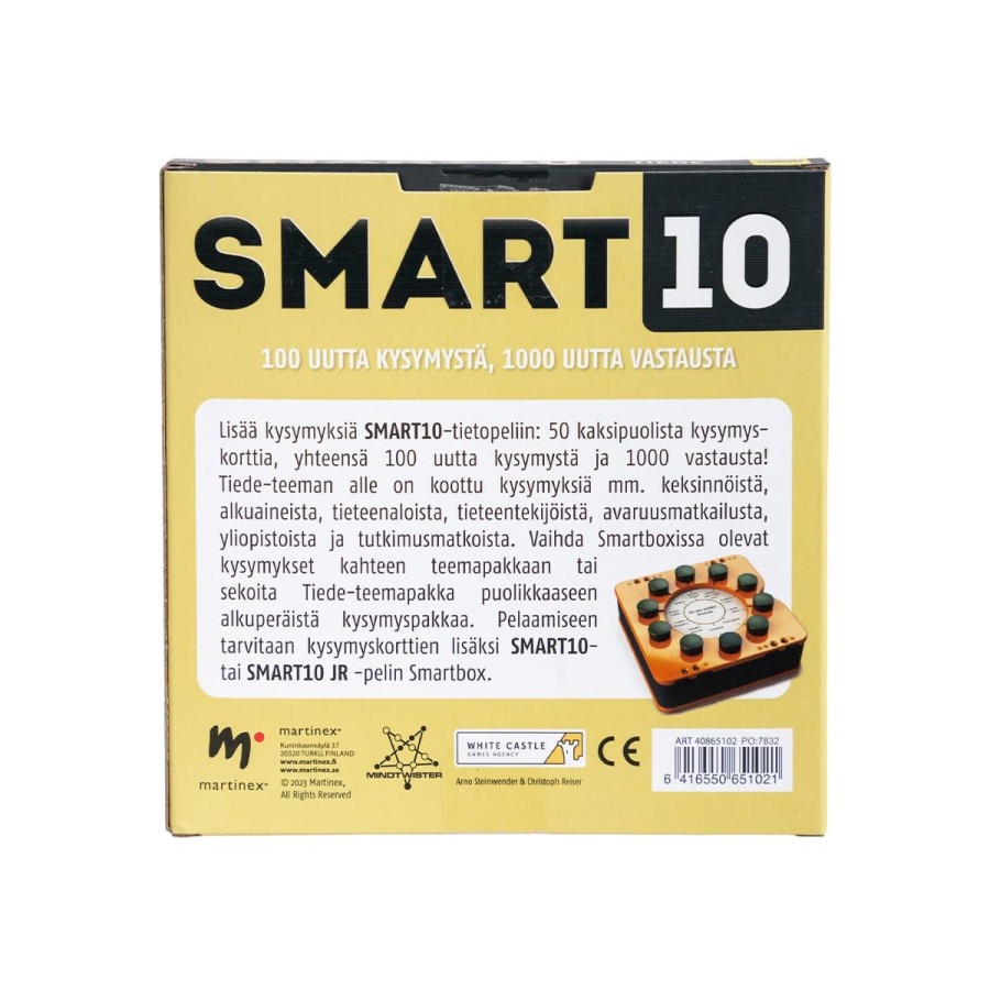 Peliko Smart10-Kysymykset Tiede | Seurapelit