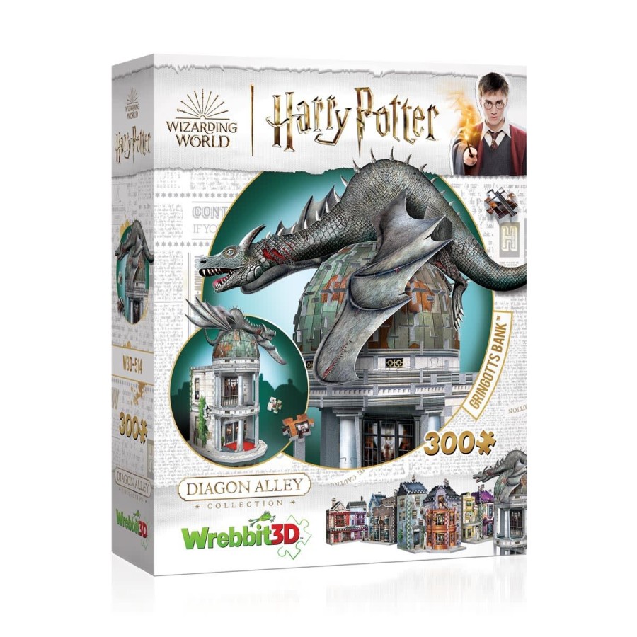 Wrebbit Harry Potter Velhopankki Irveta 3D-Palapeli | Palapelit