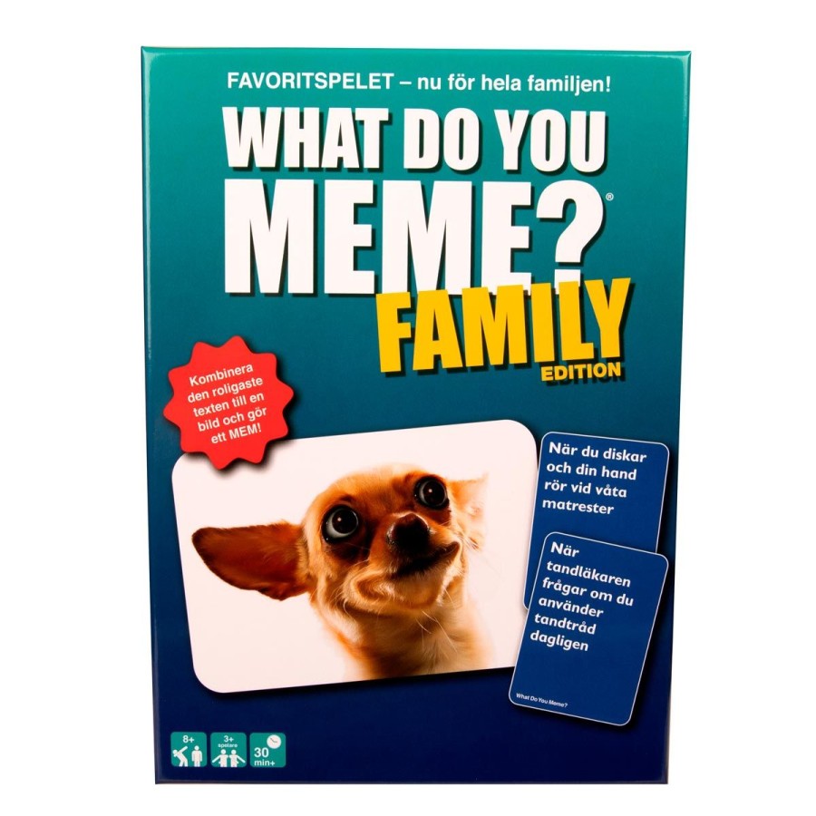 Peliko What Do You Meme Family (Svenska) | Seurapelit