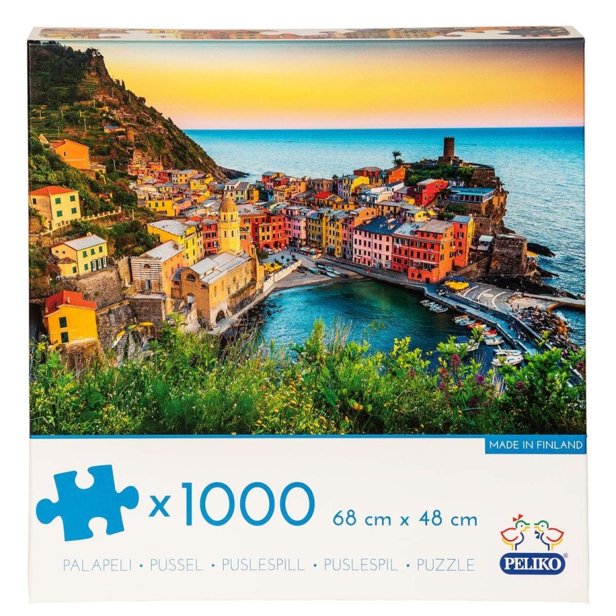 Peliko Palapeli 1000 Palaa Vernazza | Palapelit