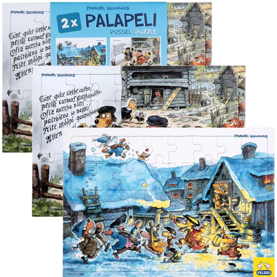 Mauri Kunnas Palapelisetti 2 X 40 Palaa | Palapelit