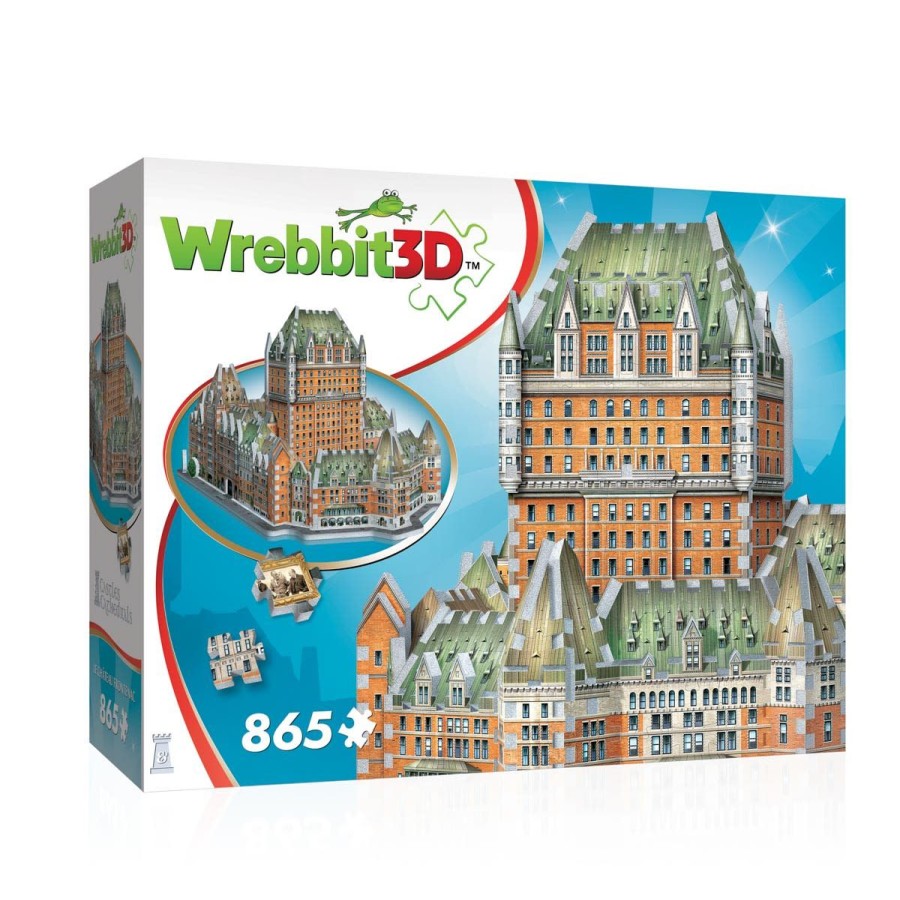 Wrebbit Chateau Frontenac 3D-Palapeli | Palapelit