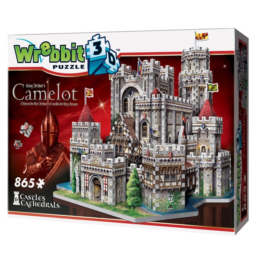 Wrebbit King Arthur'S Camelot 3D-Palapeli | Palapelit