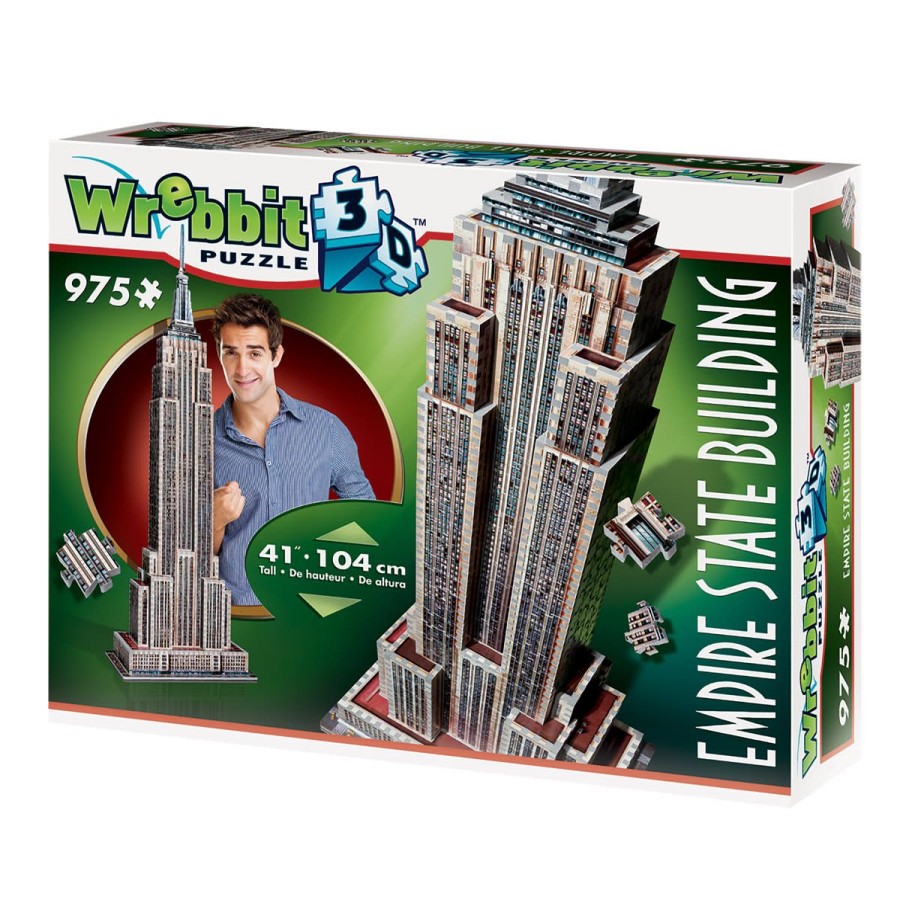 Wrebbit Empire State Building 3D-Palapeli | Palapelit