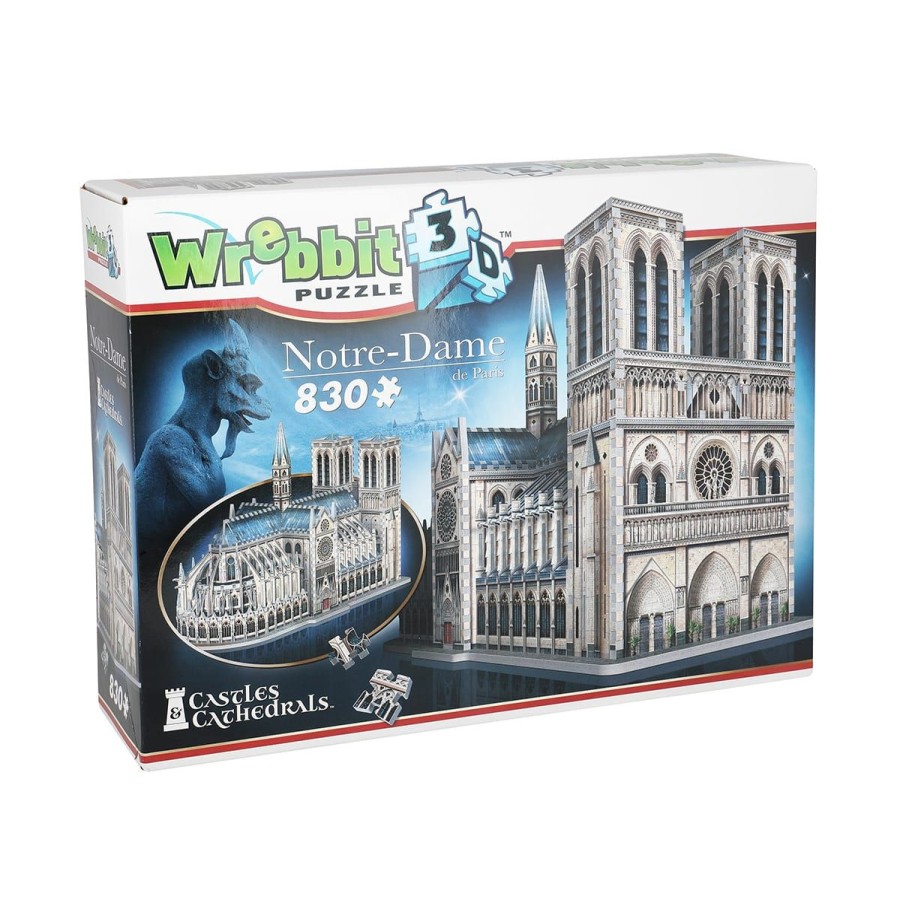 Wrebbit Notre Dame De Paris 3D-Palapeli | Palapelit