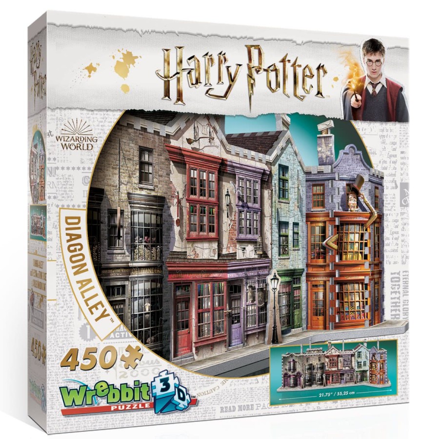 Wrebbit Harry Potter Viistokuja 3D-Palapeli | Palapelit