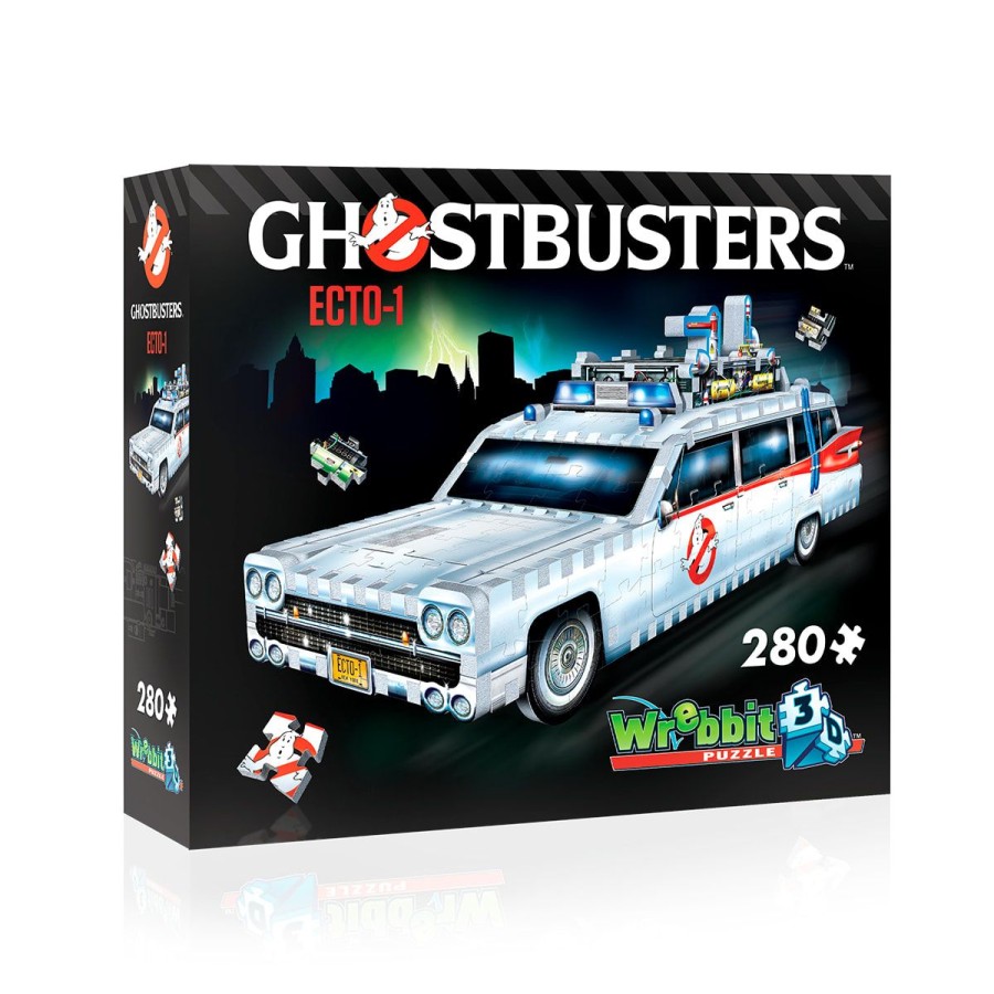 Wrebbit Ghostbusters Ecto-1 3D-Palapeli | Palapelit