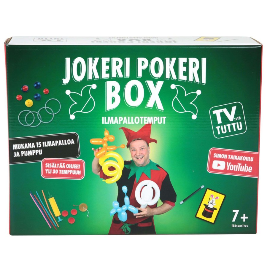 Jokeri Pokeri Box Ilmapallotemput | Muut Lelut