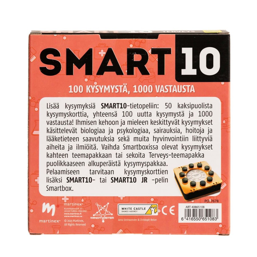 Peliko Smart10-Kysymykset Terveys | Seurapelit