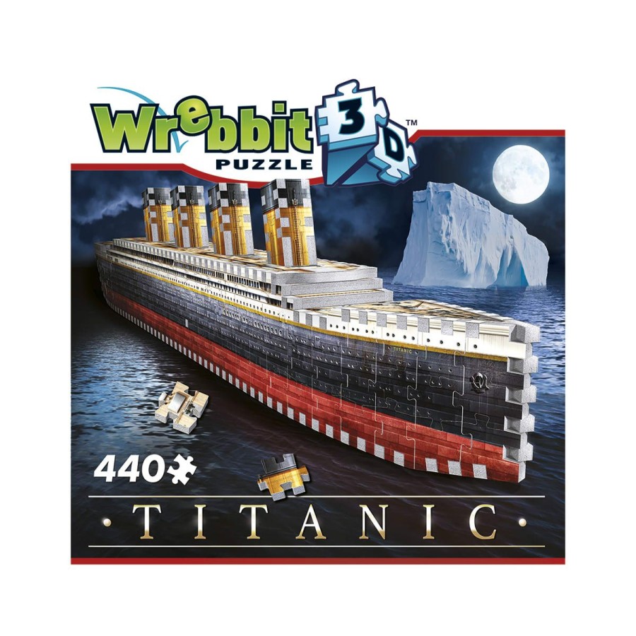 Wrebbit Titanic 3D-Palapeli | Palapelit