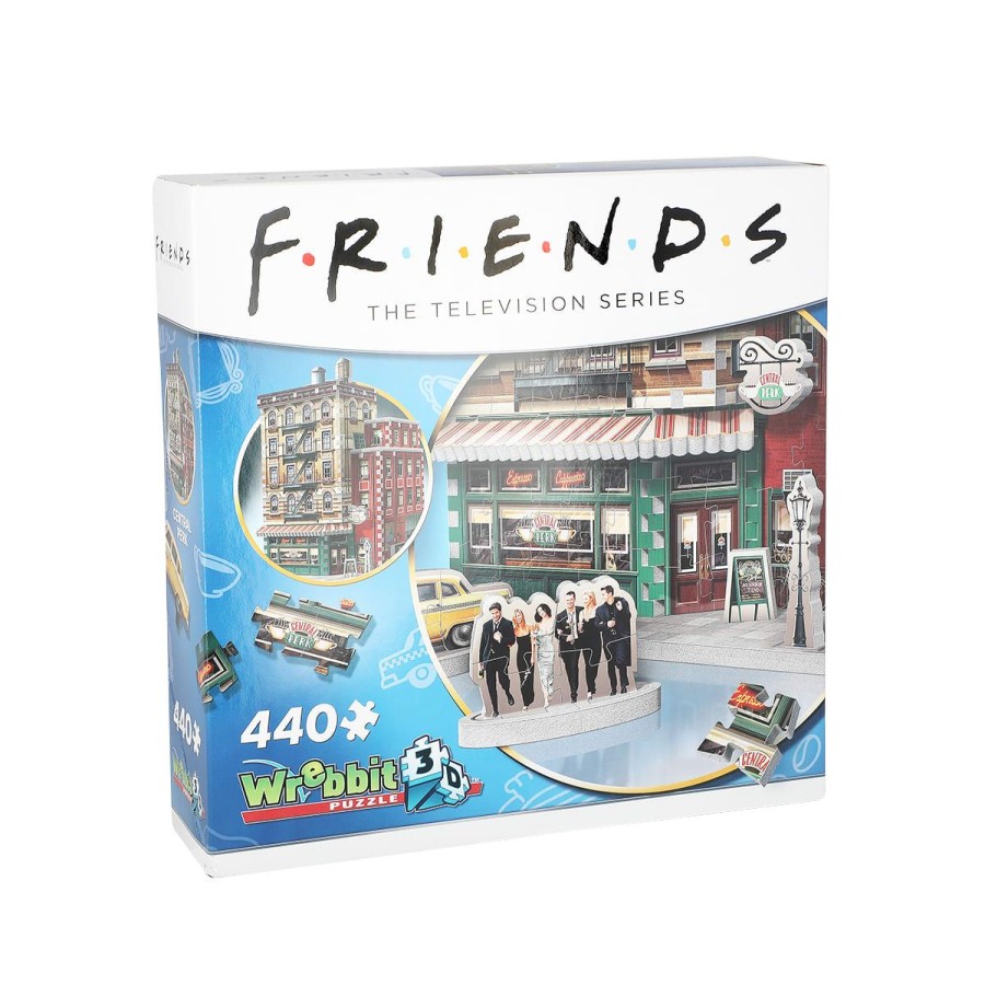 Wrebbit Friends Central Perk 3D-Palapeli | Palapelit