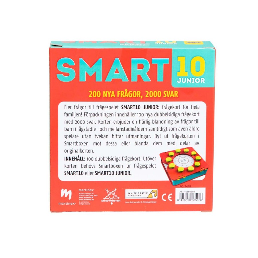 Peliko Smart10 Jr Fragekort 2 (Svenska) | Perhepelit