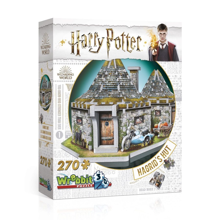 Wrebbit Harry Potter Hagridin Mokki 3D-Palapeli | Palapelit