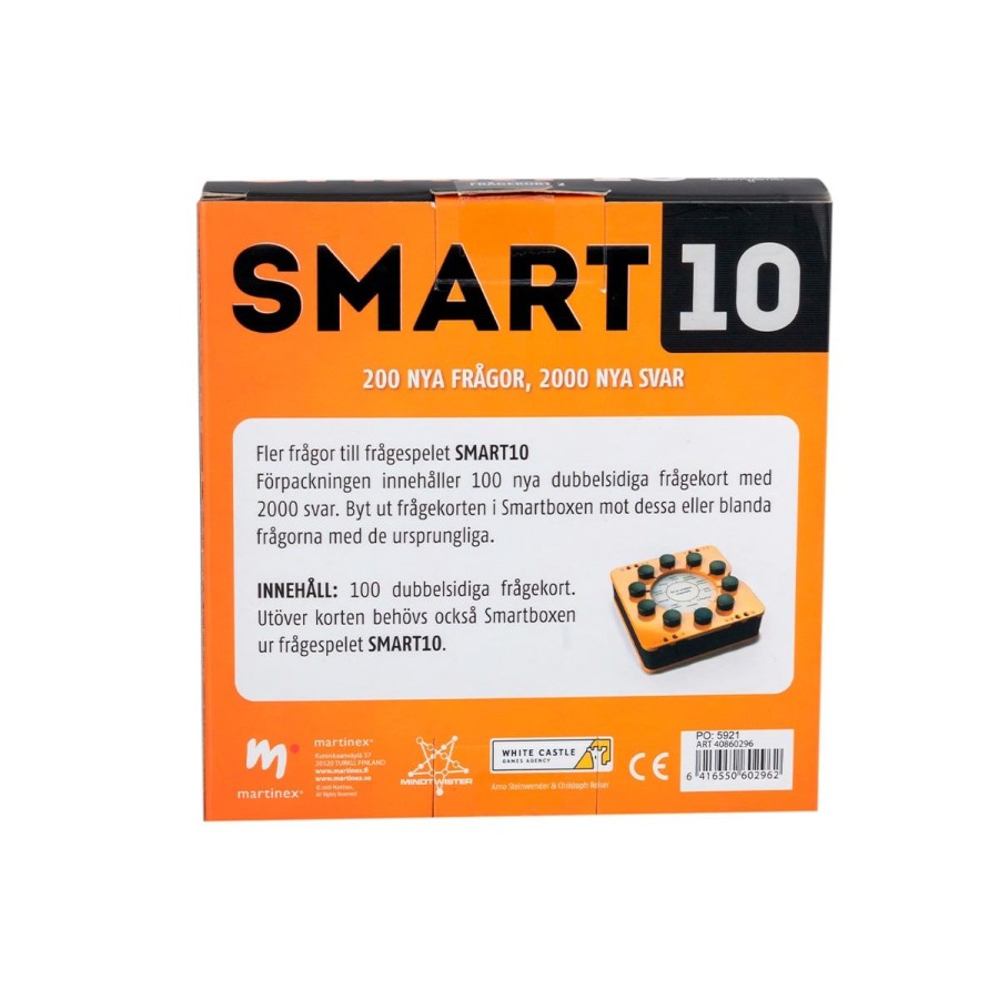 Peliko Smart10 Fragekort 2 (Svenska) | Seurapelit