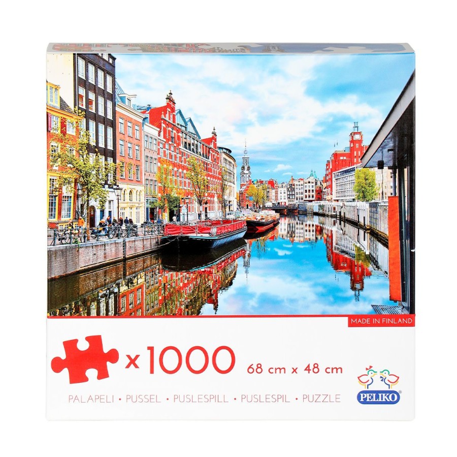 Peliko Palapeli 1000 Palaa Amsterdam | Palapelit