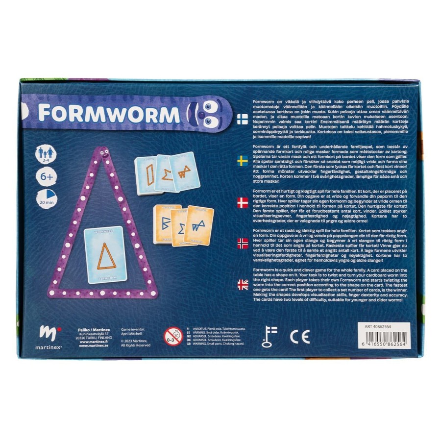 Peliko Formworm | Lasten Pelit